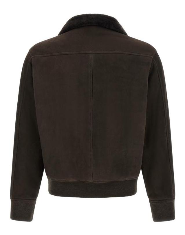 조르지오 브라토 [해외직구] 26FW 조르지오 브라토 무스탕 GU27F01005MEVLFONDENTE Brown 착용컷