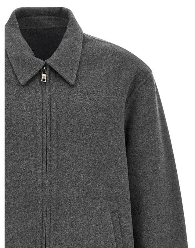 조르지오 브라토 [해외직구] 조르지오 브라토 자켓 LDTX27F2001WOWSGREY GRAY 착용컷