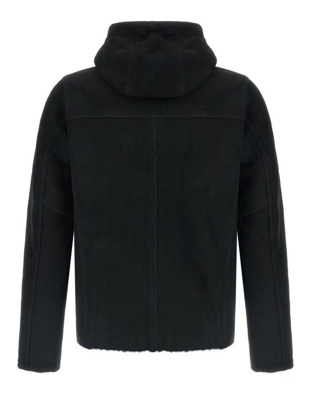 조르지오 브라토 [해외직구] 조르지오 브라토 후드 티셔츠 LDGU27F26018MEVLNERO BLACK 착용컷