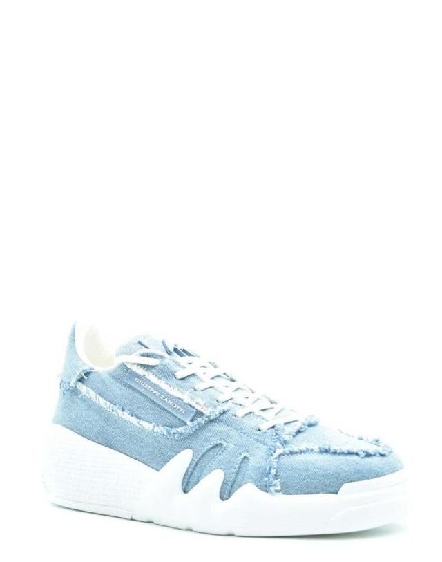 쥬세페자노티 [해외직구] 24SS 쥬세페자노티 스니커즈 RM30019003 BLUE 착용컷