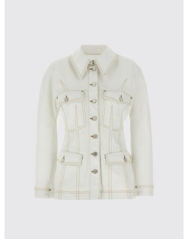 [해외직구] 25FW 지방시 데님 자켓 BW00QC5YB4 104 White