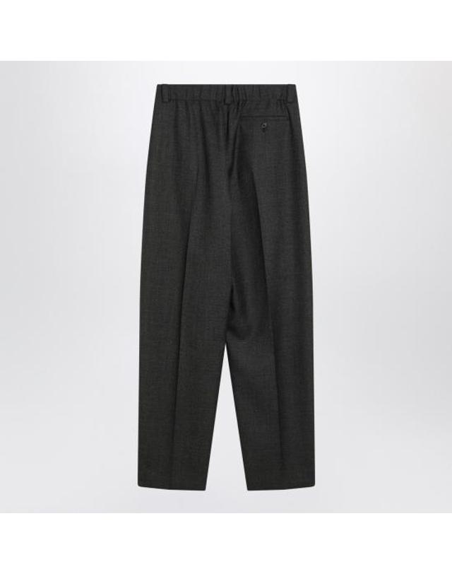 지방시 [해외직구] 25FW 지방시 스트레이트 팬츠 BW516Z14FU Grey 착용컷