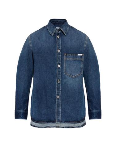 [해외직구] 26FW 지방시 데님 셔츠 BM61AL5YDS053 GREY BLUE