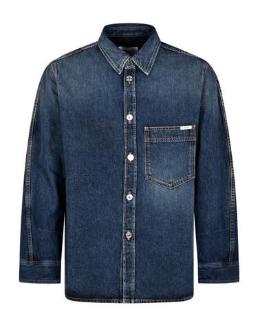 [해외직구] 26FW 지방시 데님 셔츠 BM61AL5YDS 053 GREY BLUE