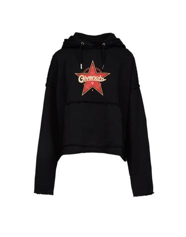 [해외직구] 지방시 후드 티셔츠 GIBWJ0303ZA4001SG BLACK