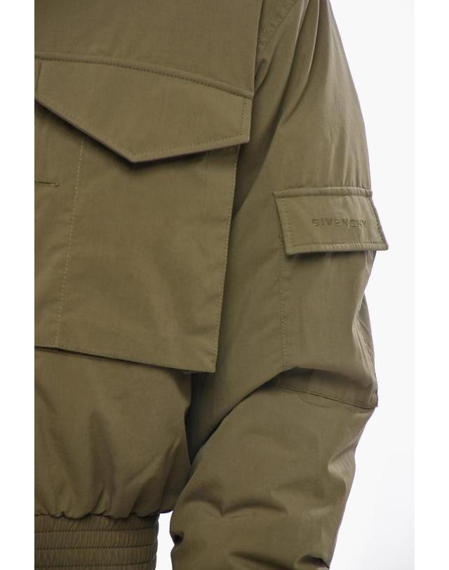 지방시 [해외직구] 지방시 봄버 자켓 BM016L15EF 306 Military Green 착용컷