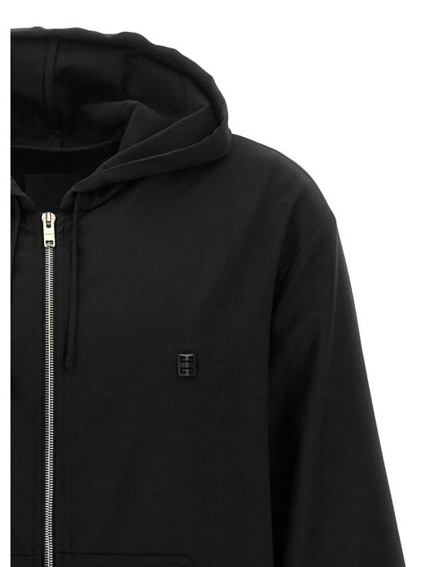 지방시 [해외직구] 지방시 후드 티셔츠 LDBM017T1558001 BLACK 착용컷