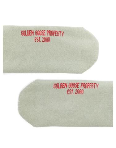 [해외직구] 26SS 골든구스 팬티 GUP00883P000488 82894 DESERT SAGE HERITAGE WHITE HAUTE RED