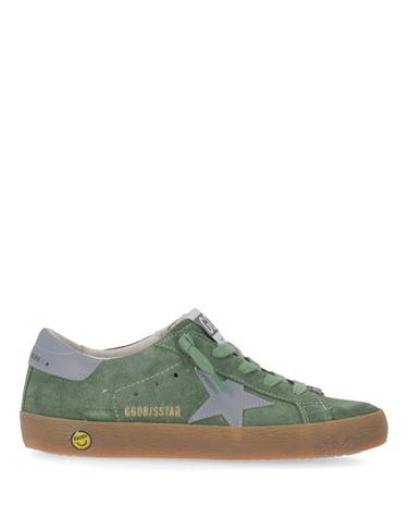 [해외직구] 25FW 주니어 골든구스 스니커즈 GYF00101F007423 35930 GREEN LIGHT BLUE