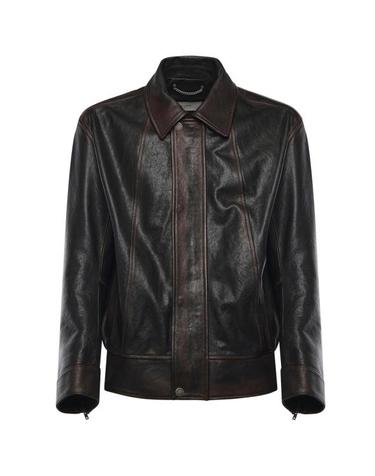 [해외직구] 26SS 골든구스 나파 레더 보머 자켓 GMP02531 P00230140249 BURGUNDY