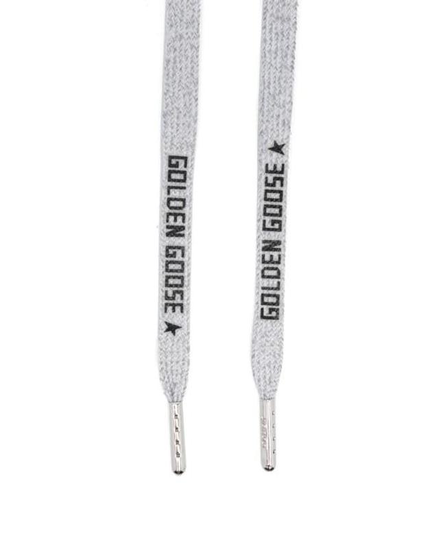 골든구스 [해외직구] 25SS 골든구스 슈즈 GUF00234F00229660317 ICE BLACK SILVER 착용컷