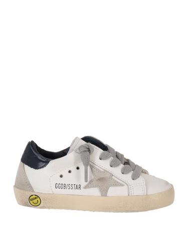 [해외직구] 26FW 주니어 골든구스 스니커즈 GJF00102F000414 10303 WHITE ICE NAVY BLUE