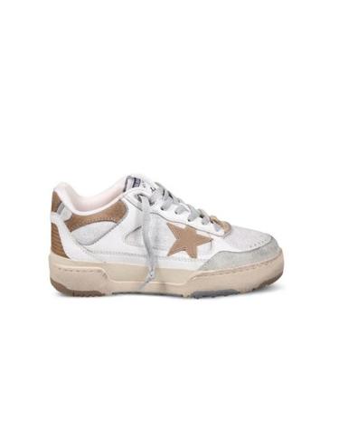 [해외직구] 26SS 골든구스 포티 2 스니커즈 GWF00630F007957 11981 WHITE BEIGE TABACCO
