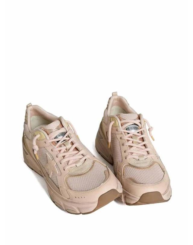 골든구스 [해외직구] 26FW 골든구스 스니커즈 GWF00724F00647425747 Nude Neutrals 착용컷