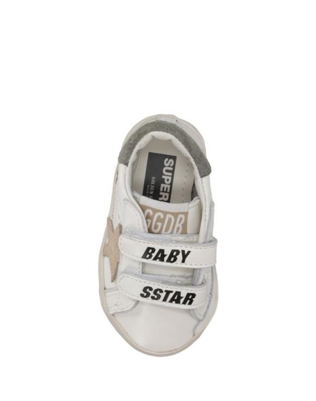 골든구스 [해외직구] 26FW 주니어 골든구스 스니커즈 GIF00166F008017 10613 WHITE BEIGE GREEN 착용컷