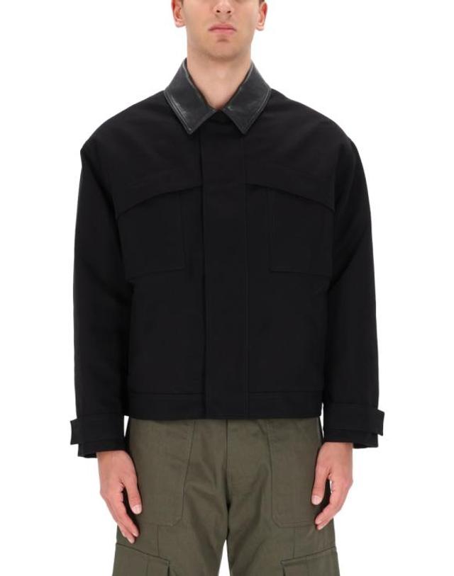 골든구스 [해외직구] 26SS 골든구스 자켓 GMP02536P00231290100 BLACK 착용컷