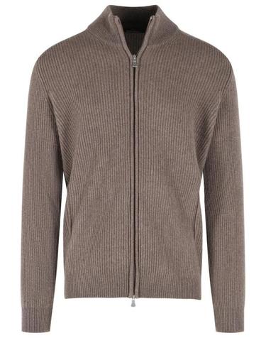 [해외직구] 26FW 그랑싸쏘 집업 니트 23130 15588123 Brown