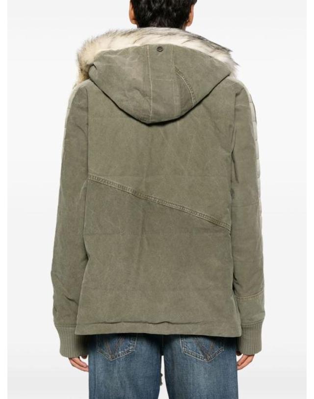 그렉로렌 [해외직구] 23FW 그렉로렌 자켓 GM027 ARMY Beige 착용컷