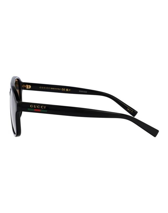 구찌 [해외직구] 구찌 선글라스 GG1856S 005 Black 착용컷