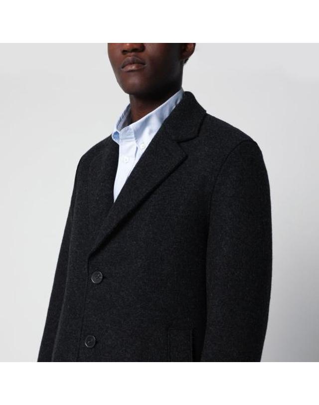 헤리스워프런던 [해외직구] 26FW 해리스와프런던 코트 CE9123MLC 180 GREY 착용컷