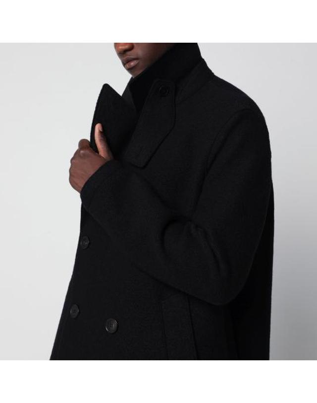 헤리스워프런던 [해외직구] 26FW 해리스와프런던 코트 CC9127MLC 199 BLACK 착용컷