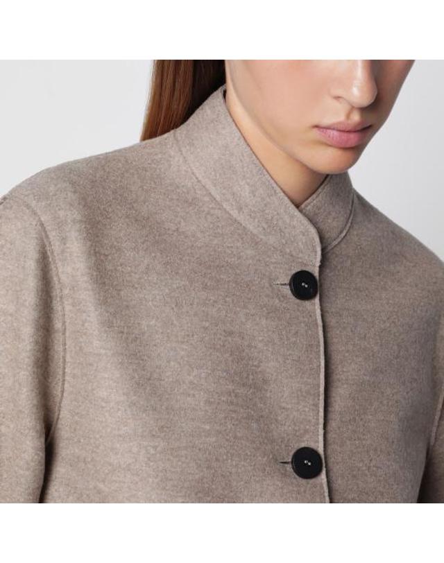 헤리스워프런던 [해외직구] 26FW 해리스와프런던 자켓 AH2327MLX 417 BEIGE 착용컷