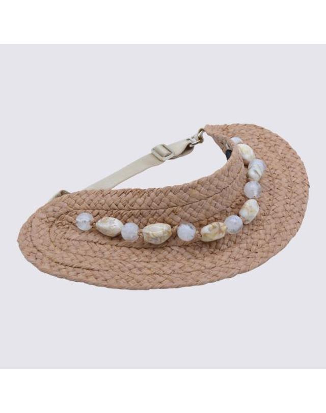 헬렌카민스키 [해외직구] 25SS 헬렌카민스키 썬캡 HAT51912 NOUGAT NATURAL Beige 착용컷