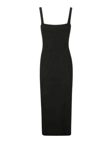 [해외직구] 24SS 헬무트랭 미디 원피스 N10HW605001 Black