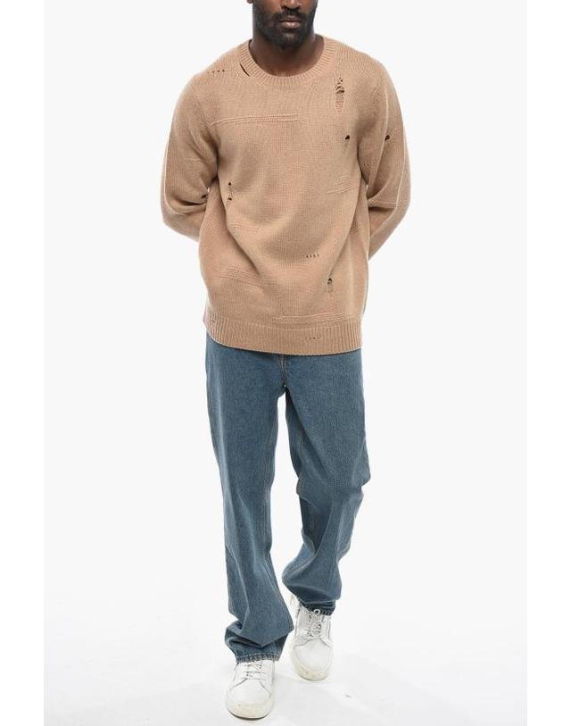 헬무트 랭 [해외직구] 헬무트랭 스웨터 K10HM705 0 E05 23 Beige 착용컷