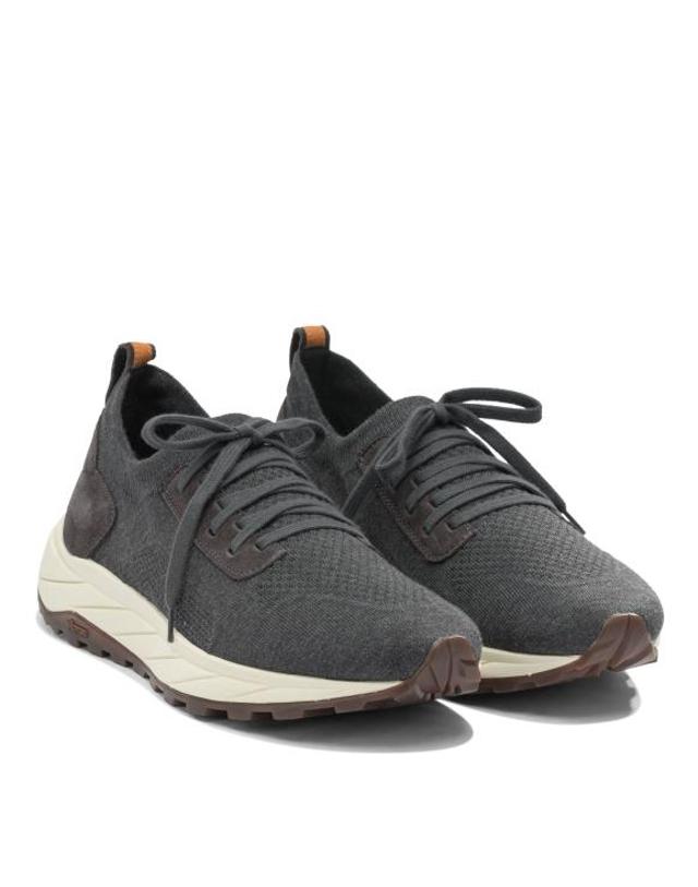 헨더슨 [해외직구] 26SS 헨더슨 스니커즈 APOLLO 55254KNIT ANTRACITE Grey 착용컷