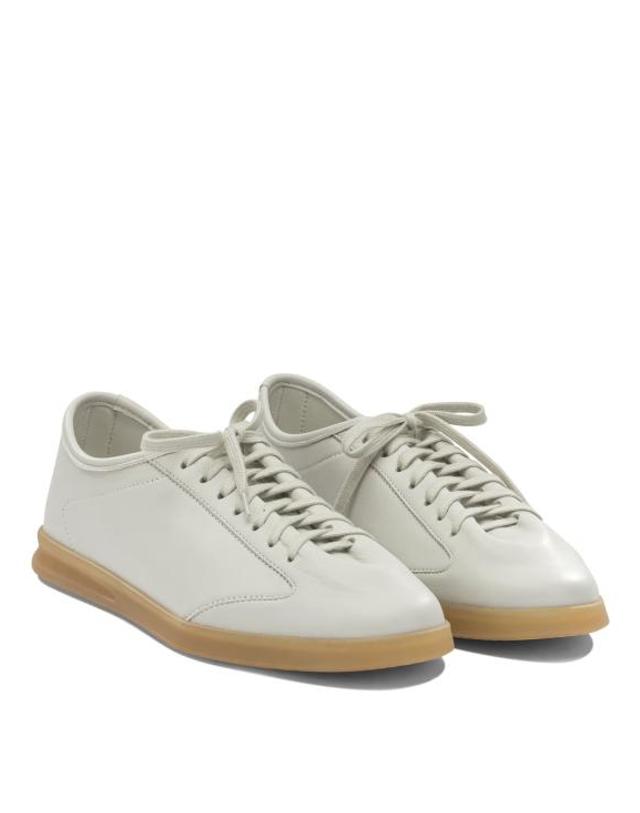 헨더슨 [해외직구] 26SS 헨더슨 스니커즈 ELTON P 1883NAPPA GHIACCIO White 착용컷