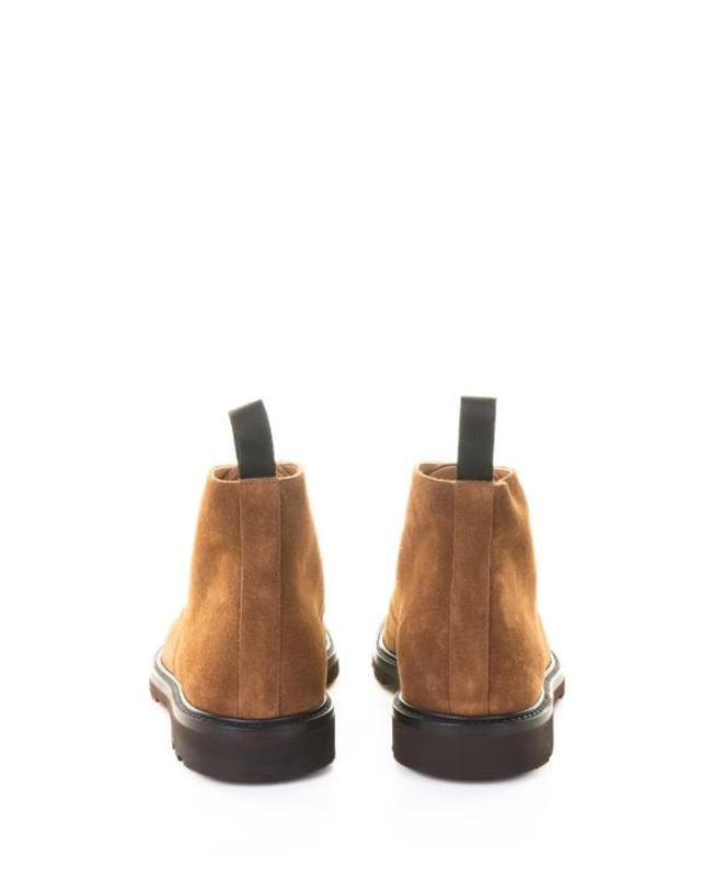 헨더슨 [해외직구] 25FW 헨더슨 부츠 FREDDYS0SUEDEACACIA LEATHER BROWN 착용컷