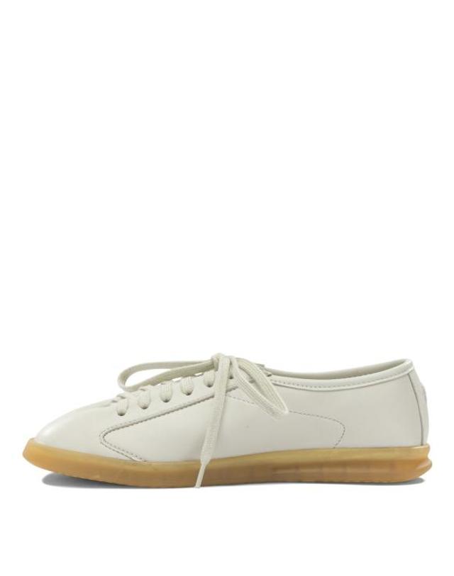 헨더슨 [해외직구] 26SS 헨더슨 스니커즈 CLEA P 0107DNAPPA GHIACCIO White 착용컷