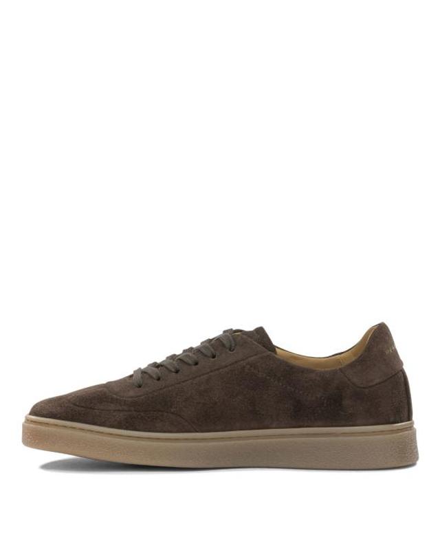 헨더슨 [해외직구] 26FW 헨더슨 스니커즈 NOORS1102DSUEDEQUINOA BROWN 착용컷