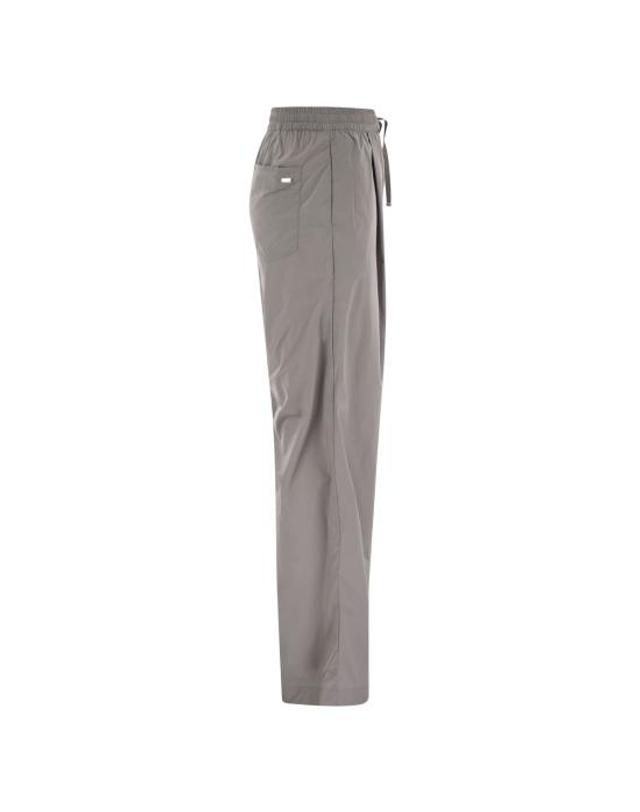 에르노 [해외직구] 24FW 에르노 스트레이트 팬츠 PT00009DR LIGHT GREY 착용컷