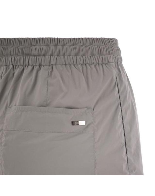에르노 [해외직구] 24FW 에르노 스트레이트 팬츠 PT00009DR LIGHT GREY 착용컷
