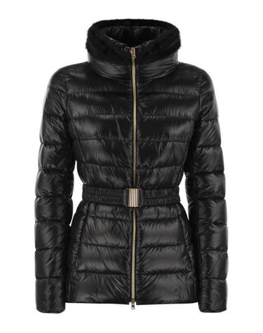 [해외직구] 25FW 에르노 클라우디아 쇼트 다운 자켓 PI0485DICM0512017Z 9300 BLACK