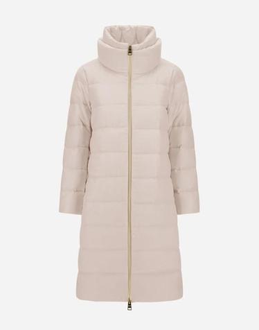 [해외직구] 25FW 에르노 캐시미어 실크 새틴 롱 재킷 PI002175D380871985 Beige