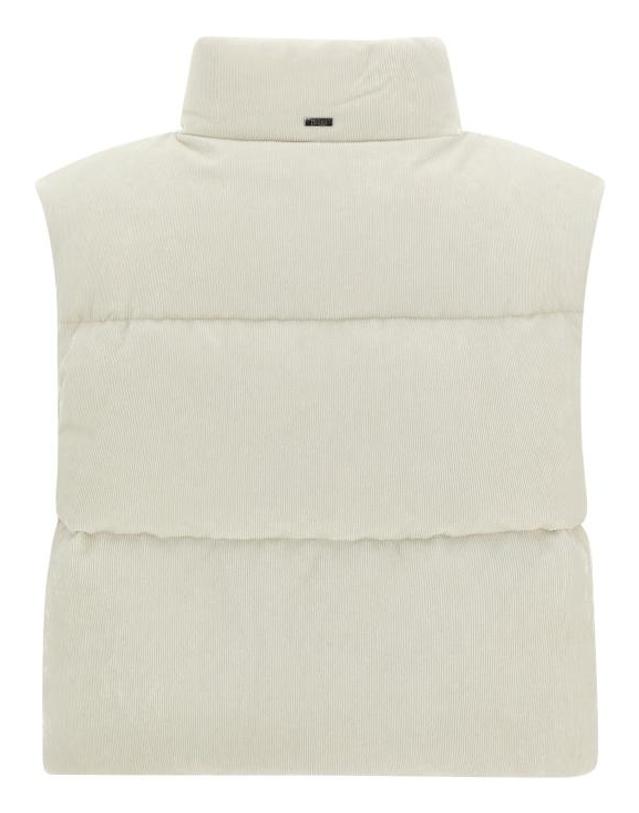 에르노 [해외직구] 25FW 에르노 브라이트 코듀로이 리조트 베스트 PI00157DR127281985 White 착용컷
