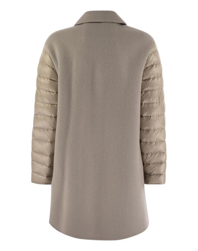 에르노 [해외직구] 24FW 에르노 코트 GC00057DR 1985 BEIGE 착용컷