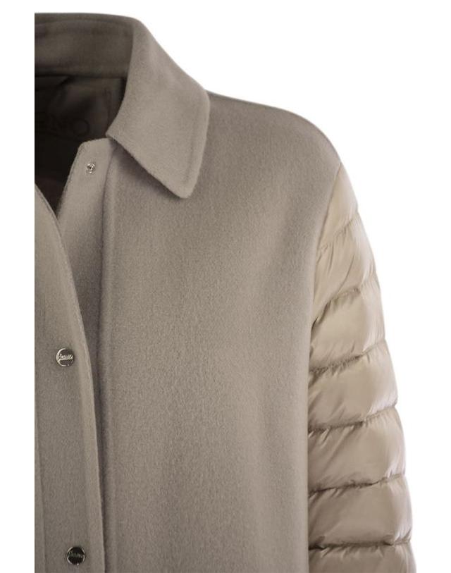 에르노 [해외직구] 24FW 에르노 코트 GC00057DR 1985 BEIGE 착용컷