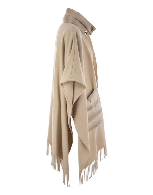에르노 [해외직구] 24FW 에르노 케이프 GC00066DR 1982 BEIGE 착용컷