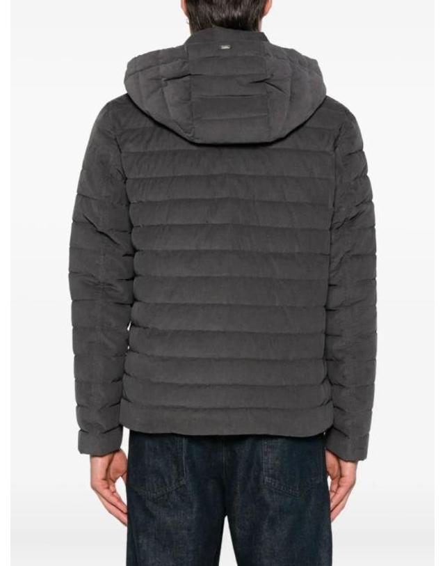 에르노 [해외직구] 25FW 에르노 라이트 코듀로이 리조트 다운 자켓 PI00105UR13265 9487FERRO 착용컷