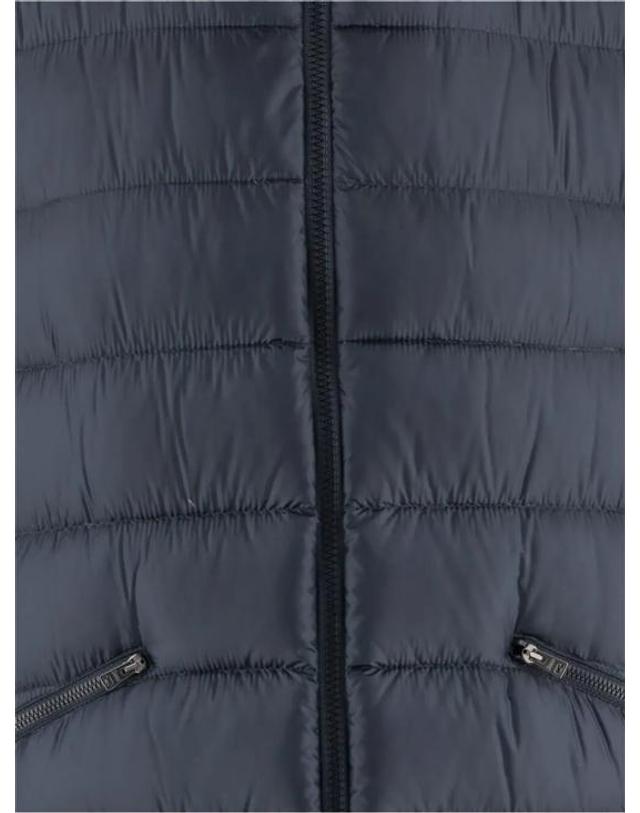 에르노 [해외직구] 25FW 에르노 숏패딩 PI001299U 12020Z 9200 NAVY BLUE 착용컷