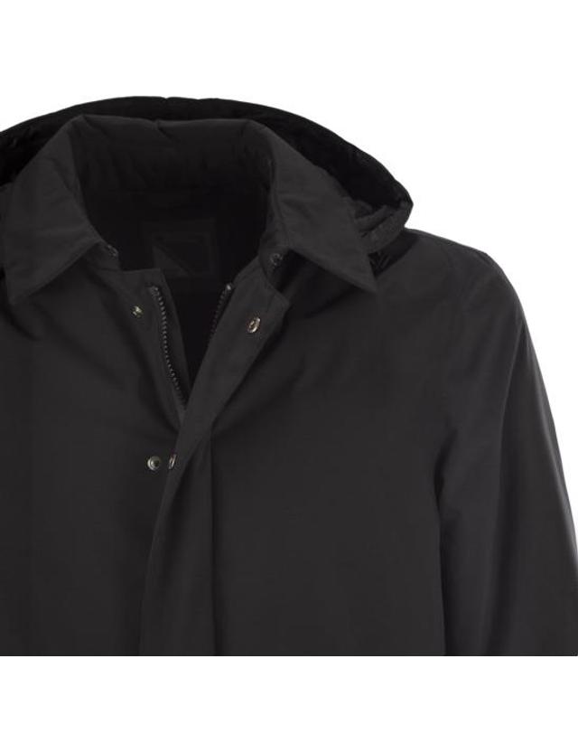 에르노 [해외직구] 25FW 에르노 롱패딩 PI001242U BLACK 착용컷