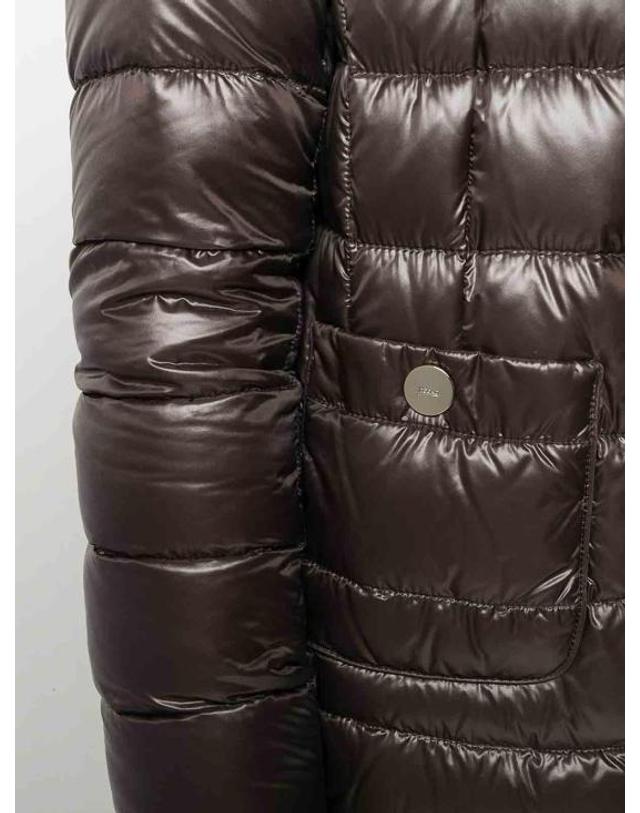 에르노 [해외직구] 26FW 에르노 MARIA 마리아 다운 코트 PI0002DIC12017Z8800 Brown 착용컷