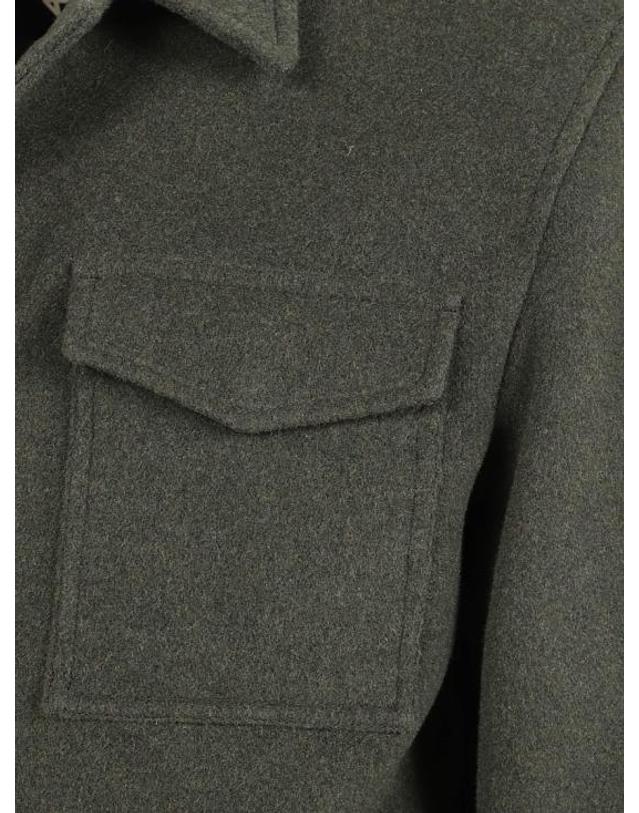 에르노 [해외직구] 25FW 에르노 소프트 울 필드 자켓 FI000138U33475R7740 Grey 착용컷