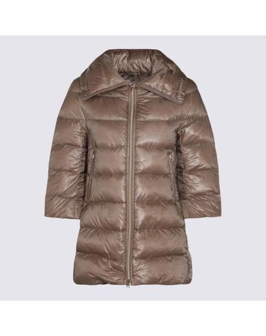 [해외직구] 26FW 에르노 클레오페 A 쉐입 다운 코트 PI0001DIC 12017Z2600 Tortora