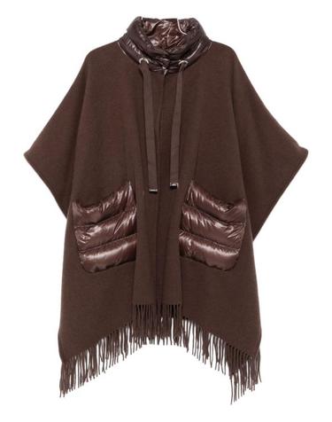[해외직구] 26FW 에르노 퀼티드 포켓 판초 GC00066DR333958810 BROWN