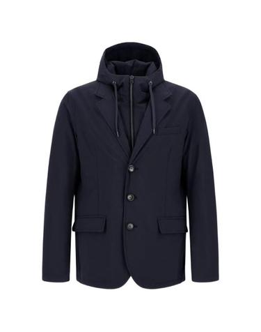 [해외직구] 26FW 에르노 스트레치 컴포트 나일론 리조트 블레이저 GA00018UR 12742S 9200 BLUE